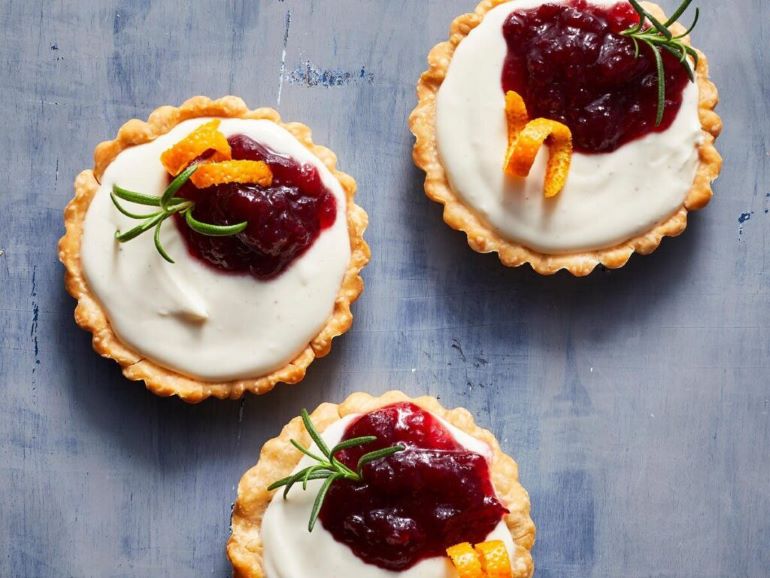 Easy Holiday Mini Cranberry Tarts