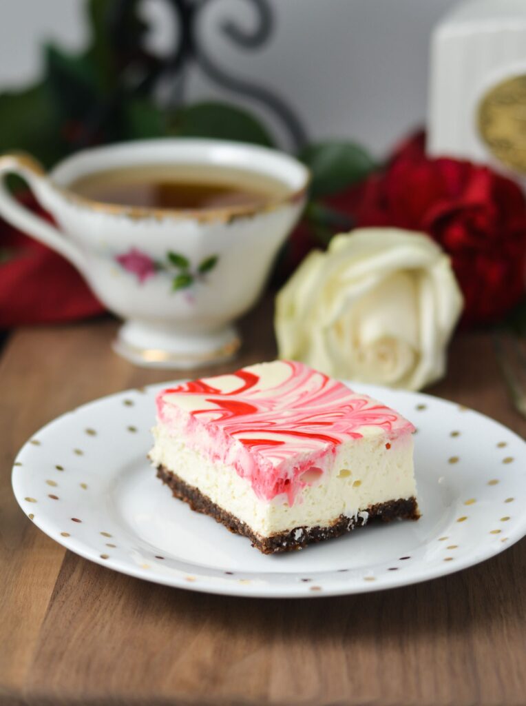 Peppermint Cheesecake Bars