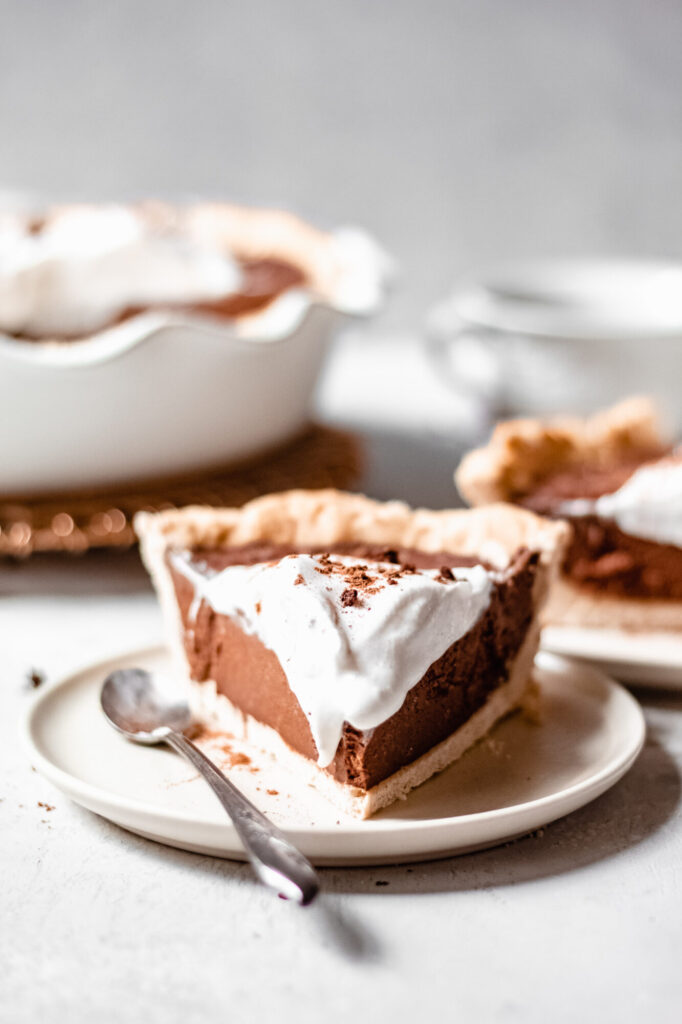 Vegan Chocolate Cream Pie